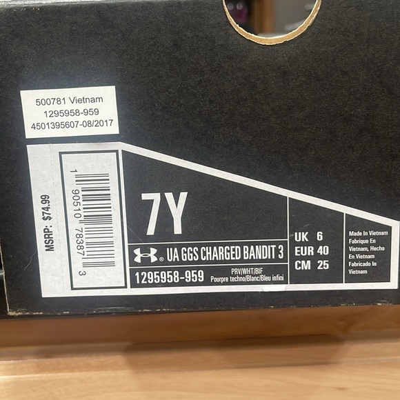 Under Armour Charged Bandit 3 Youth 7 - Picture 4 of 5